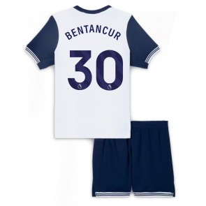 Billiga Tottenham Hotspur Rodrigo Bentancur #30 Hemmatröja Barn 2024-25 Kortärmad (+ Korta byxor)